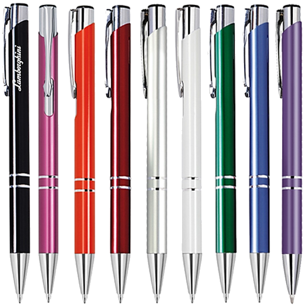 100 Pluma Boligrafo Oddra Metalico Grabado Laser | Envío Gratis