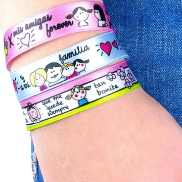 pulsera sublimada 19 mm